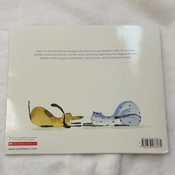 Scholastic 'What Does It Mean To Be Kind?' Book with Blue and Red Accents - Picture 2 of 2